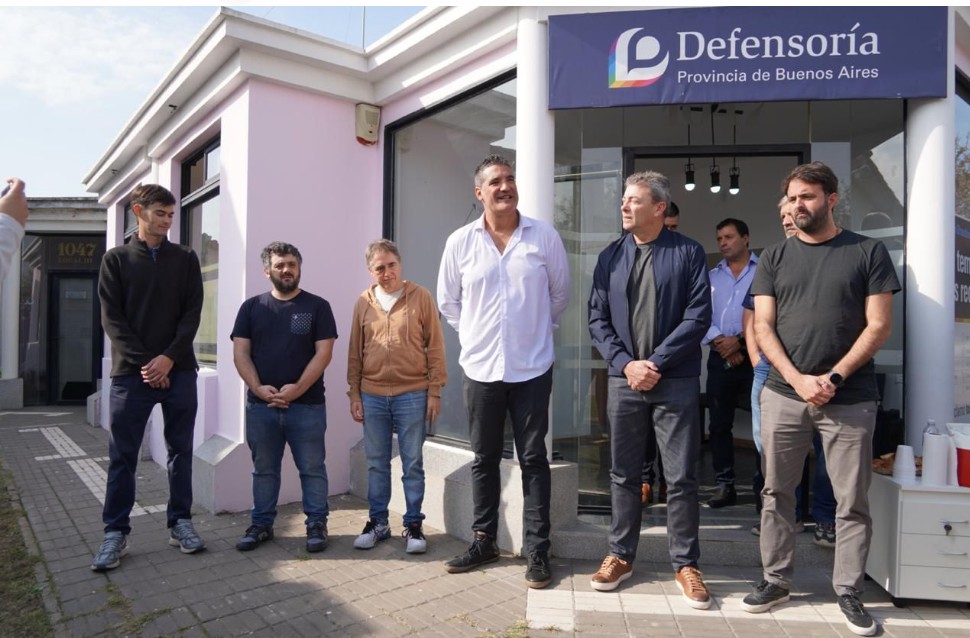 La Defensoría inauguró una nueva delegación en Brandsen